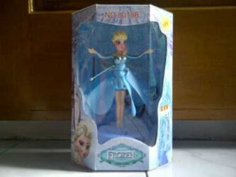 Boneka Frozen Flying Elsa Music Box